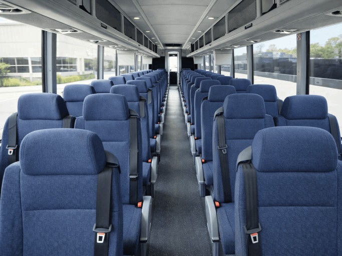 charter bus seatsing