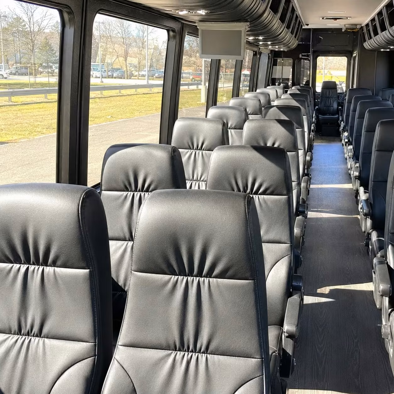 30 passenger minibus interior