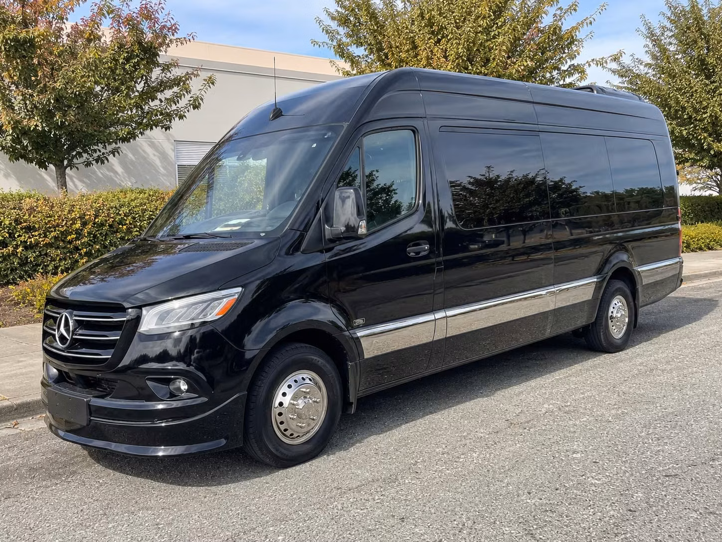 merced sprinter van rental with driver