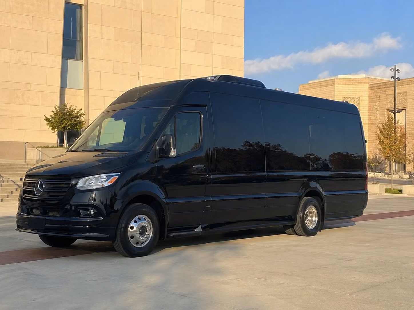 sprinter van with driver